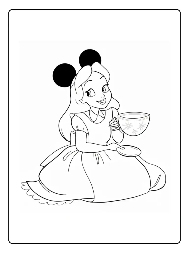 Coloriage Cendrillon