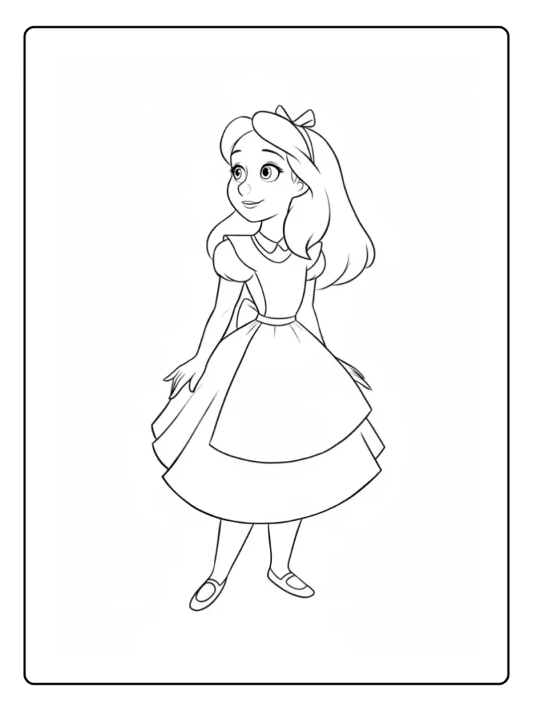 Coloriage Cendrillon