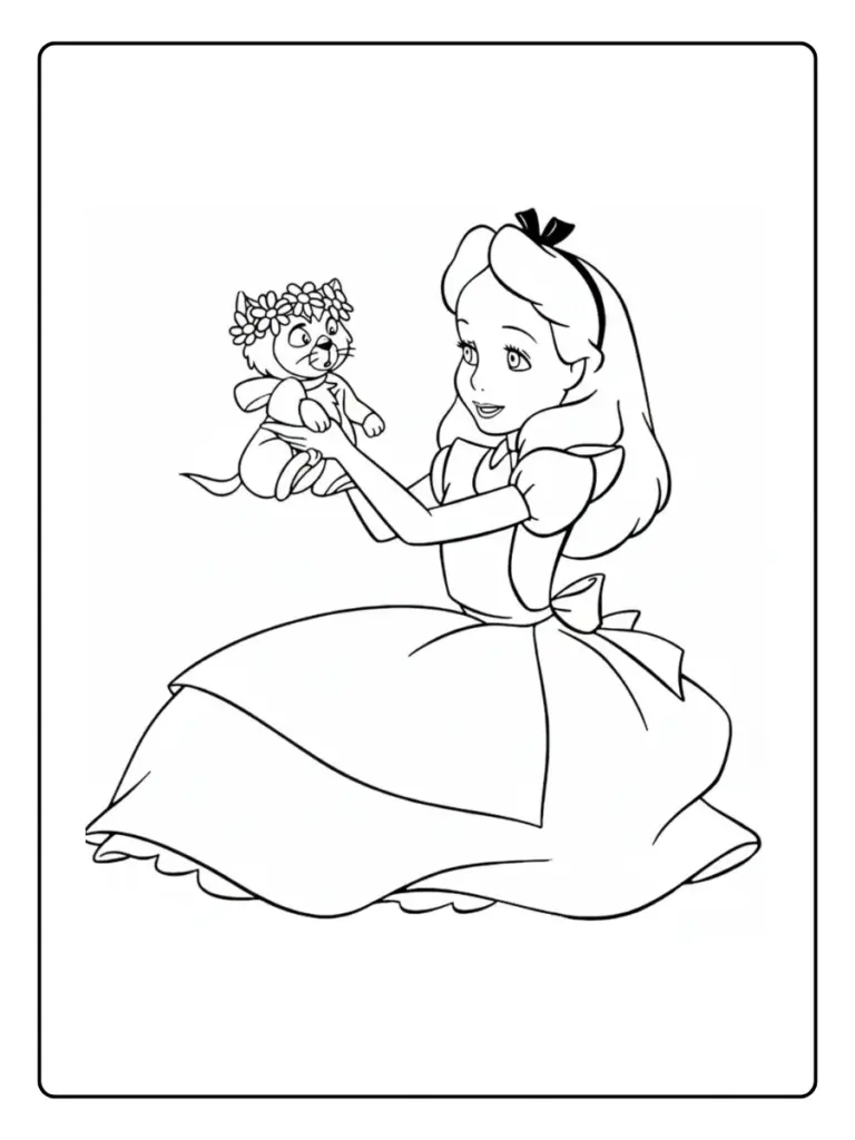 Coloriage Cendrillon