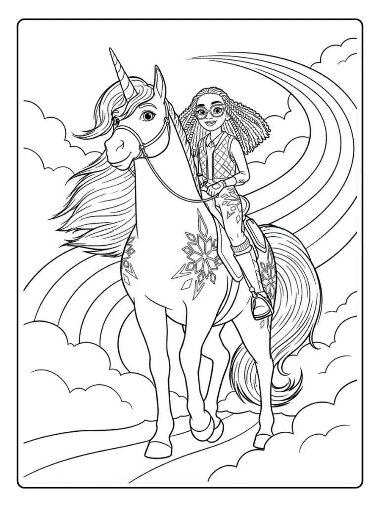 Coloriage Lecole Des Licornes