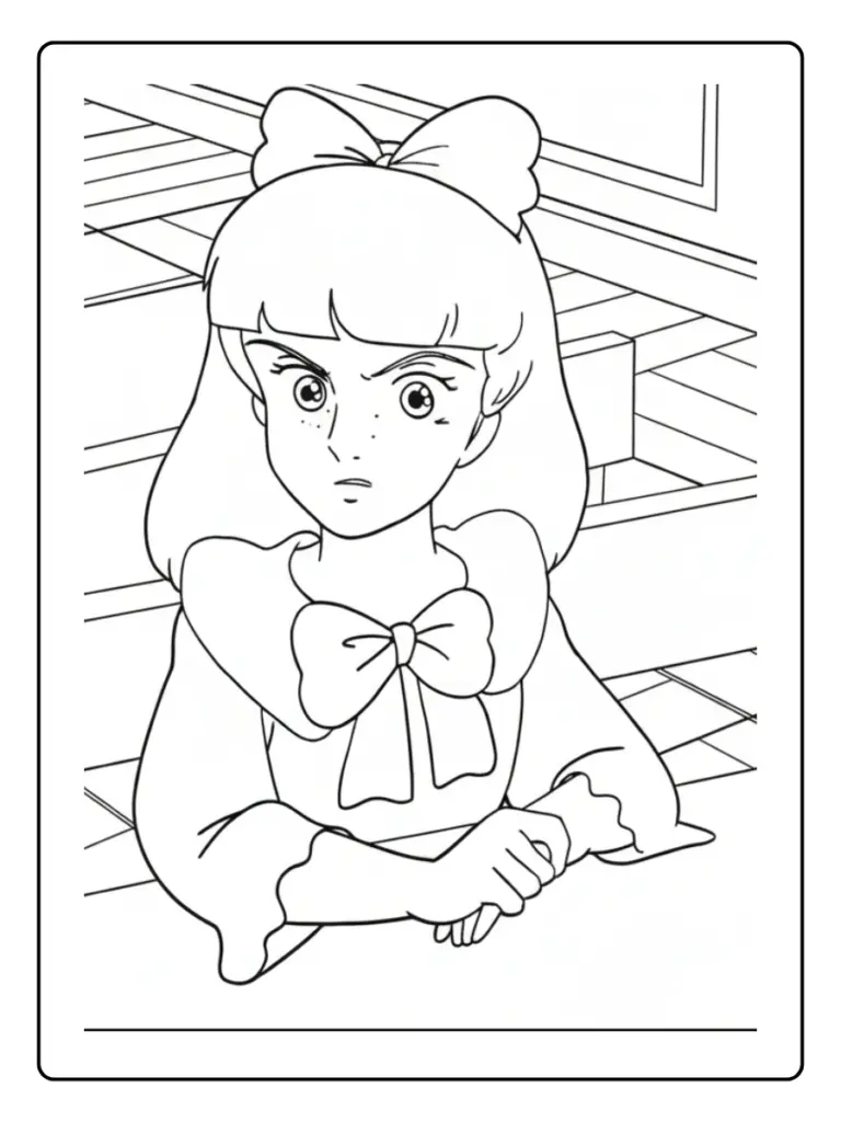 Coloriage Princesse Sarah