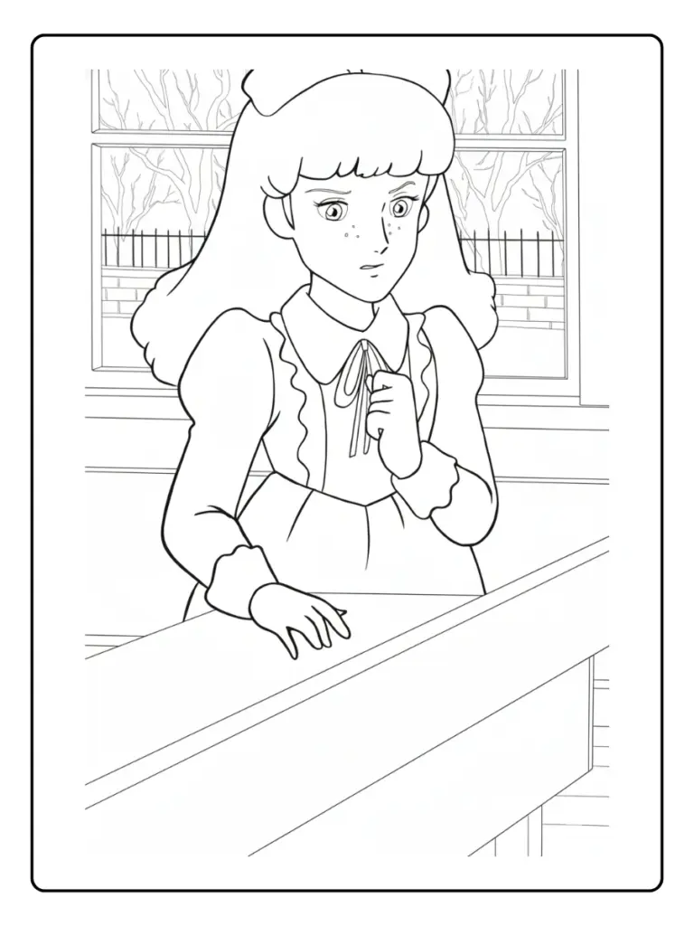 Coloriage Princesse Sarah