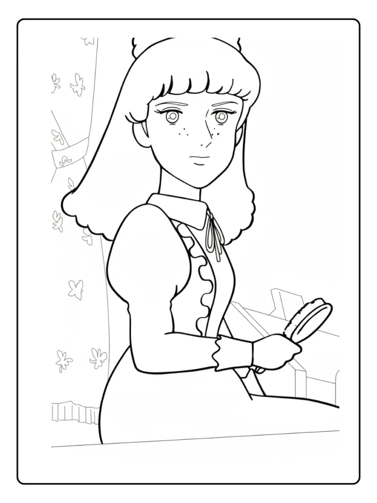 Coloriage Princesse Sarah