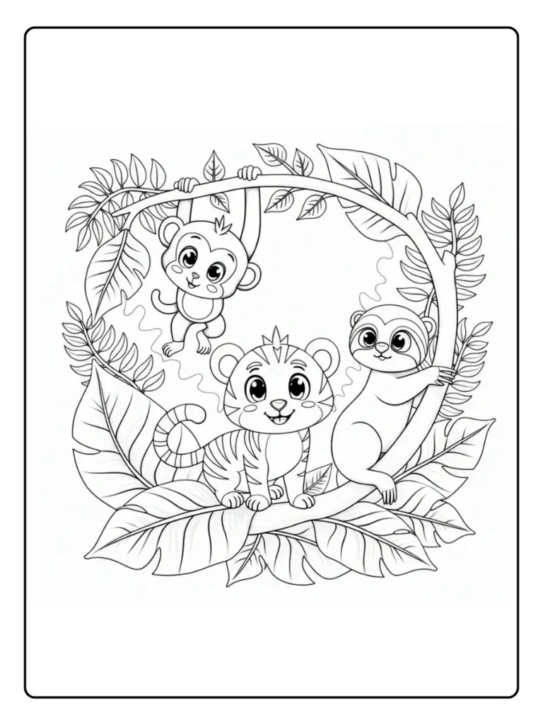 Animaux Coloriage Zoo De Beauval