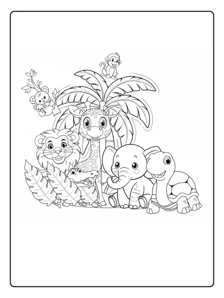 Animaux Coloriage Zoo De Beauval