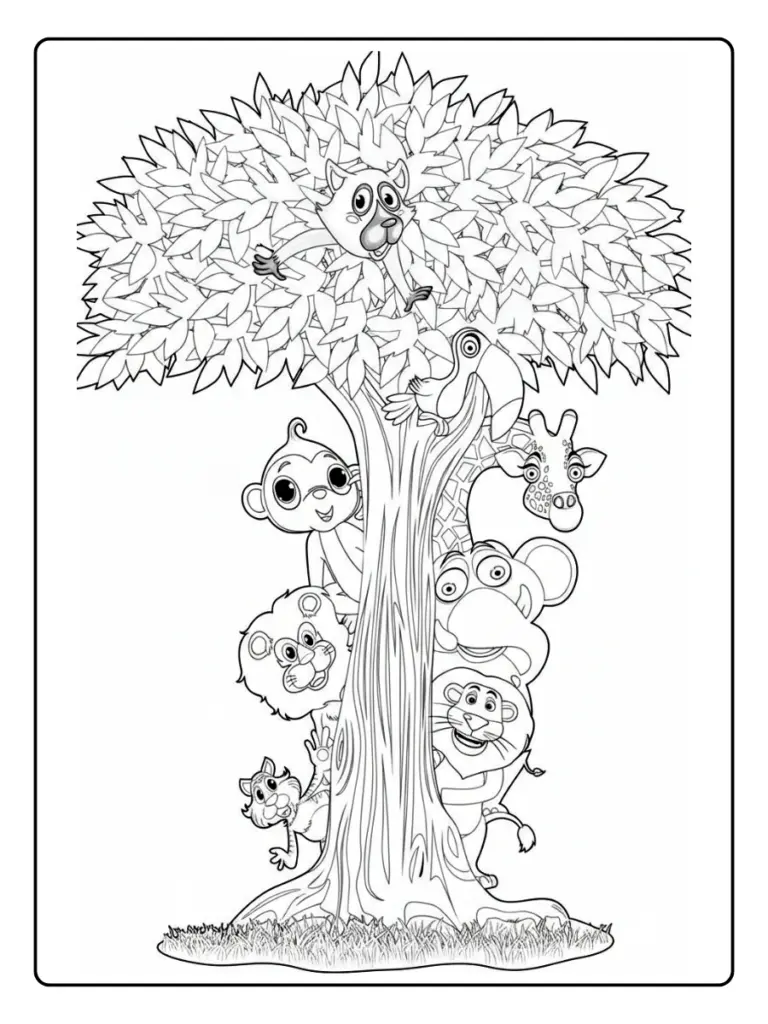 Animaux Coloriage Zoo De Beauval