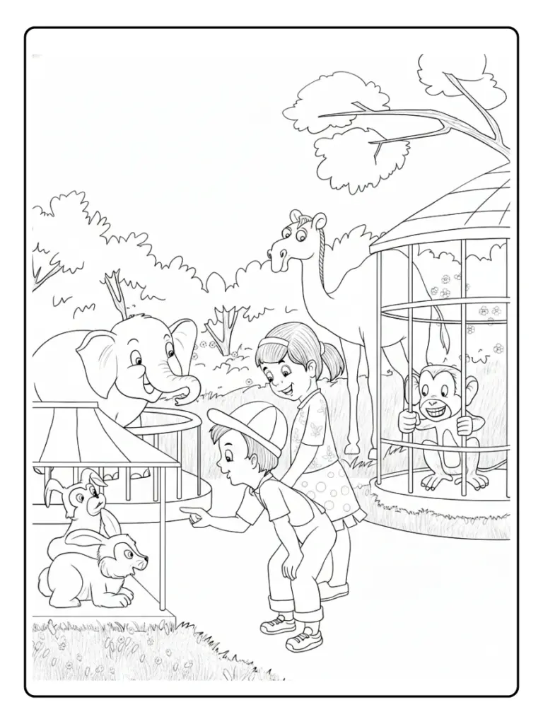 Animaux Coloriage Zoo De Beauval