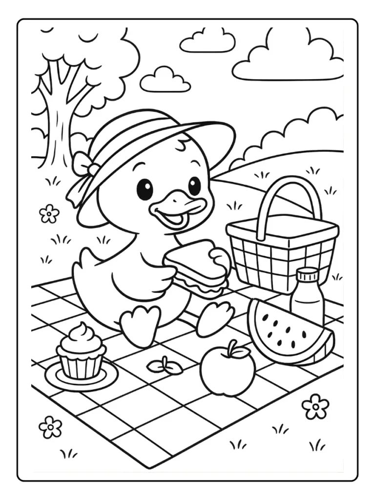 Animaux De La Ferme Coloriage