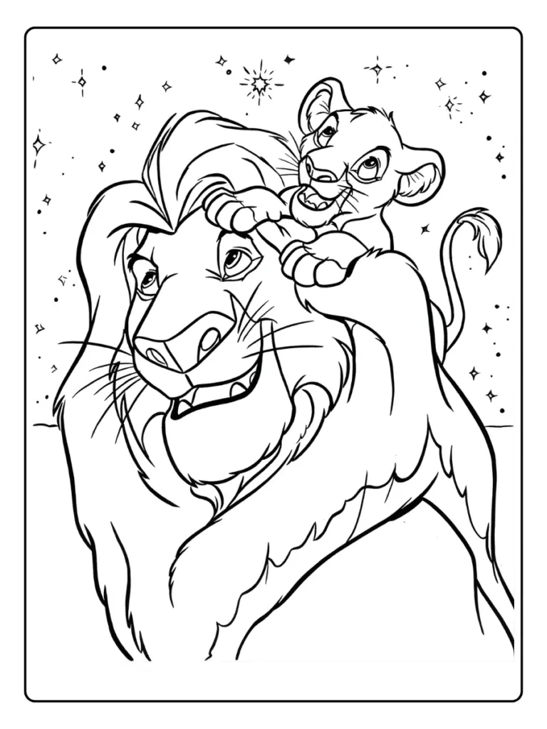Animaux Disney Coloriage