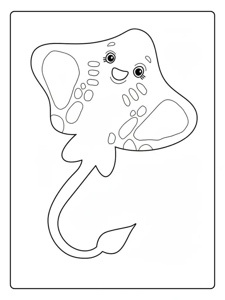 Animaux Marins Coloriage