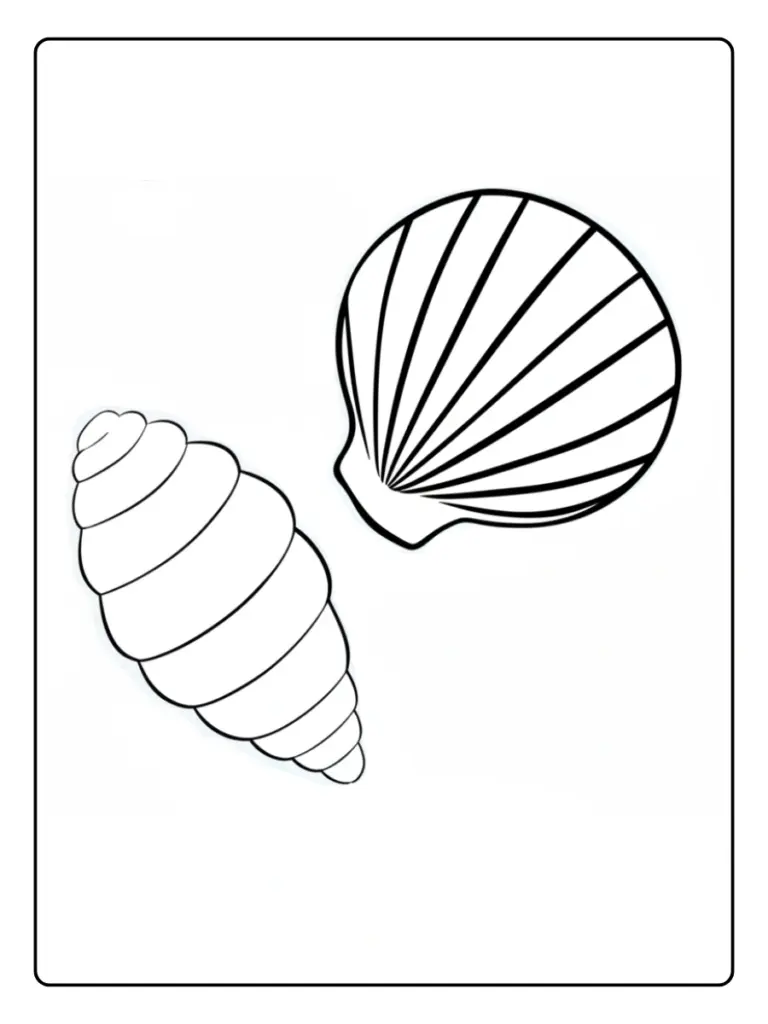 Animaux Marins Coloriage