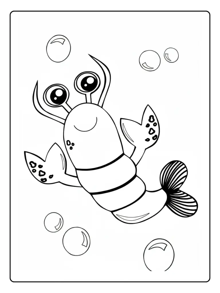 Animaux Marins Coloriage