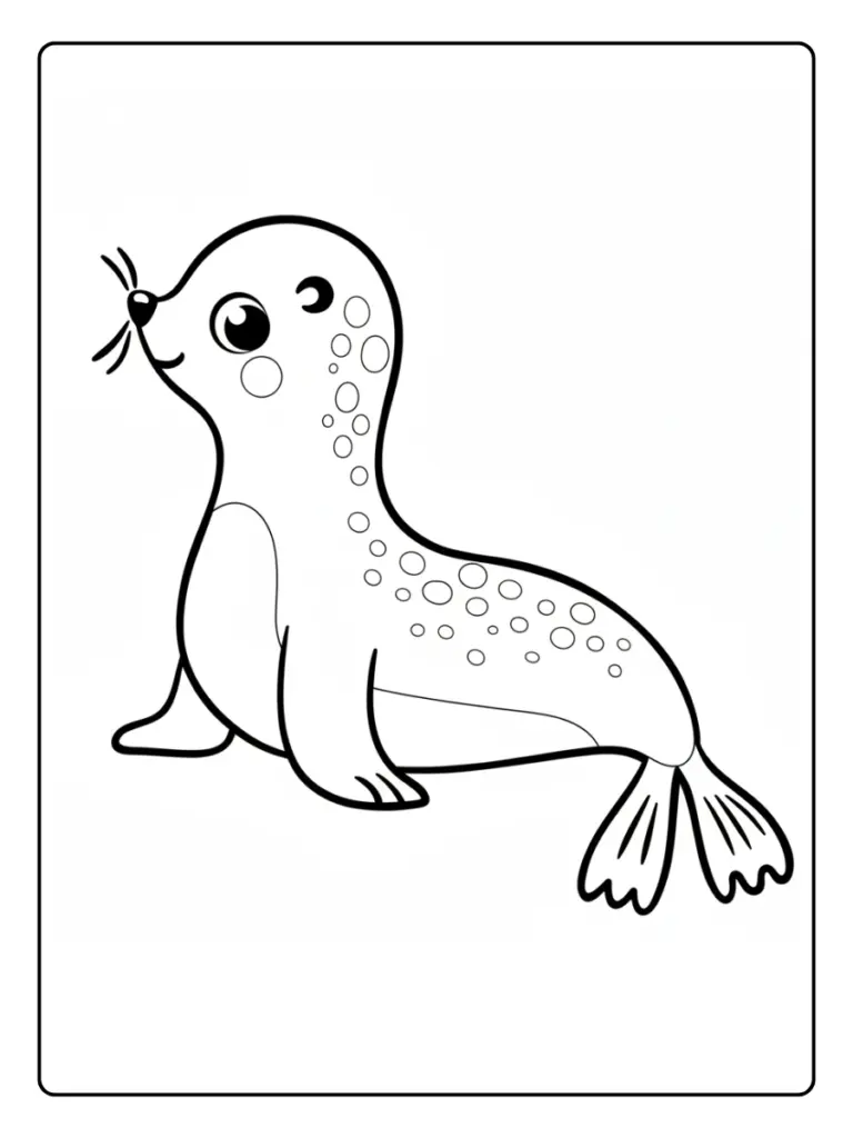 Animaux Marins Coloriage