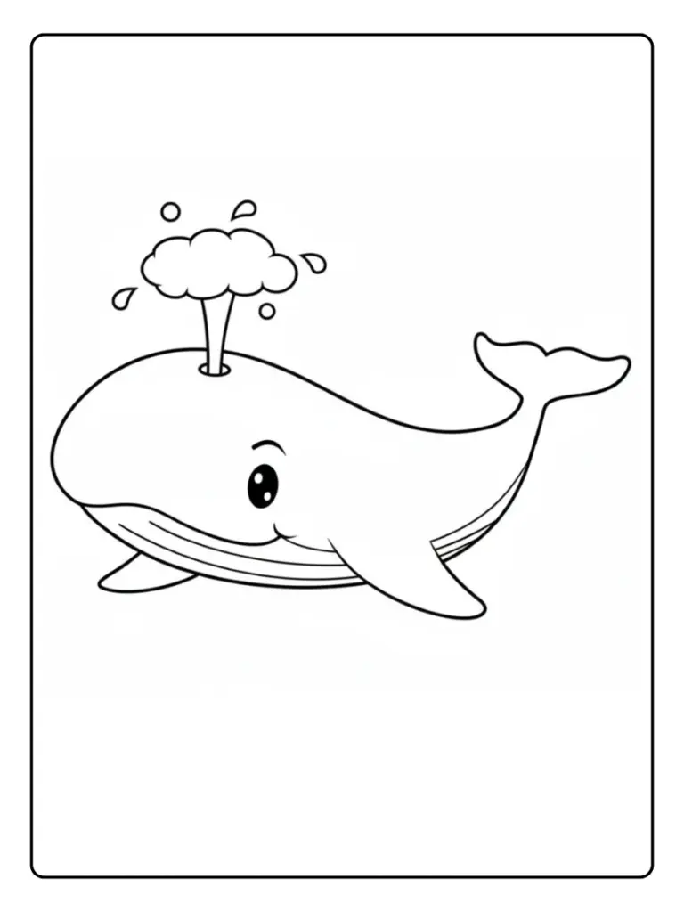 Animaux Marins Coloriage