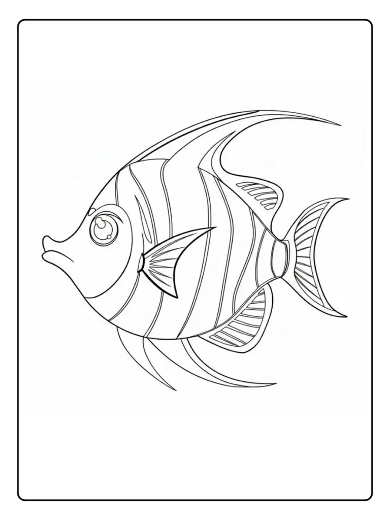 Animaux Marins Coloriage