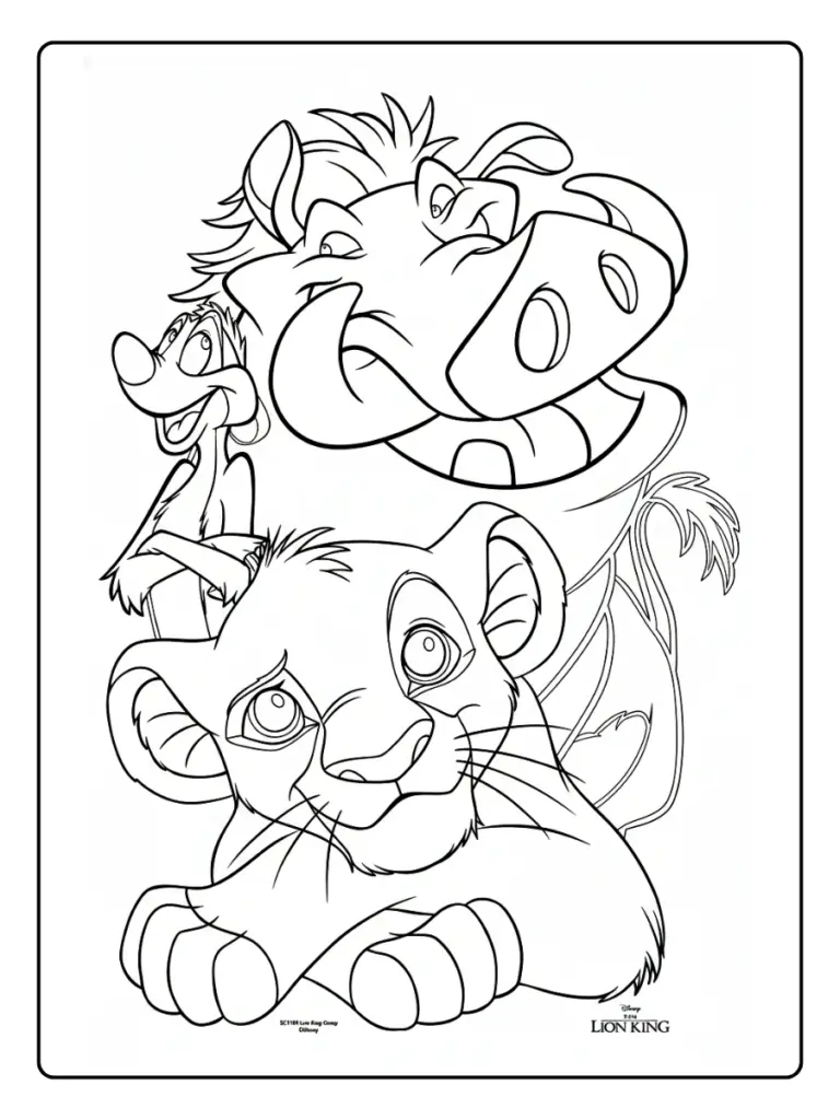 Coloriage Animaux Afrique