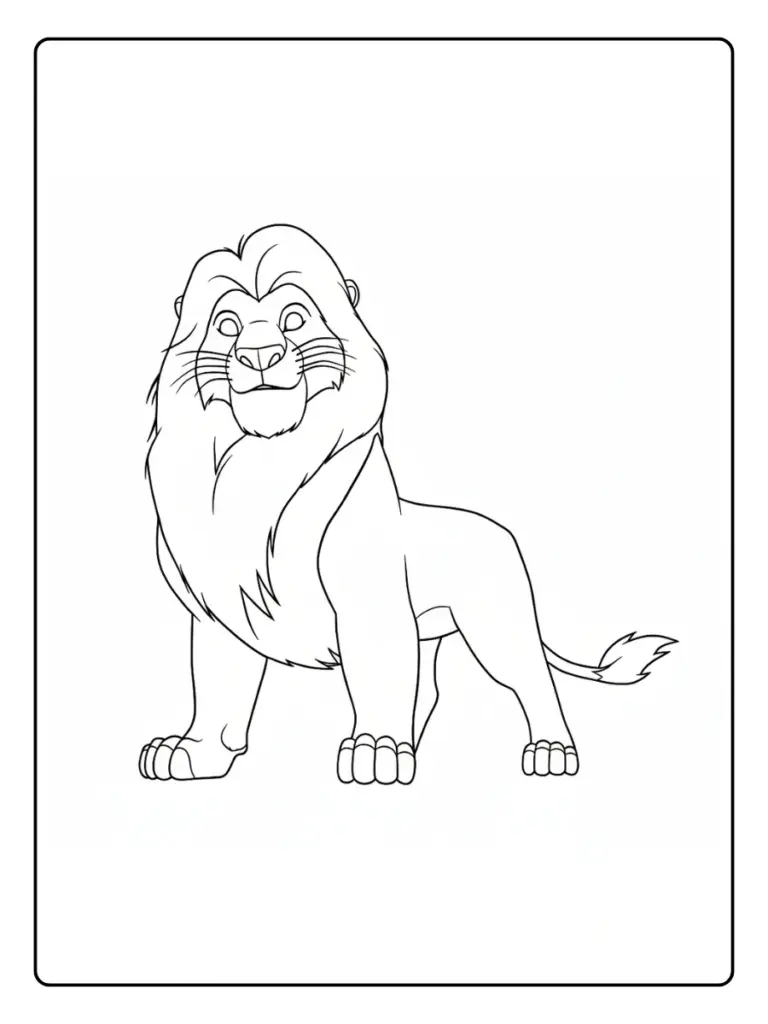 Coloriage Animaux Afrique