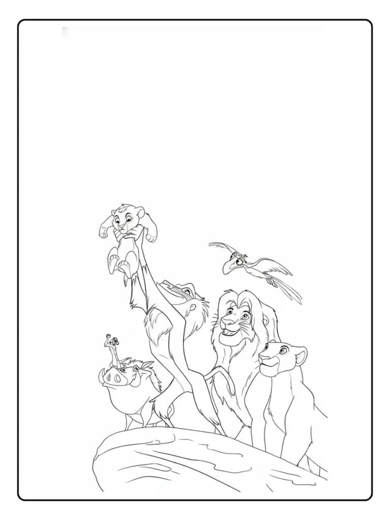 Coloriage Animaux Afrique