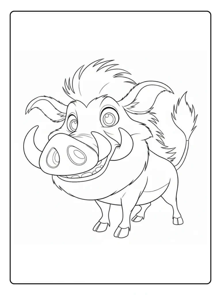 Coloriage Animaux Afrique