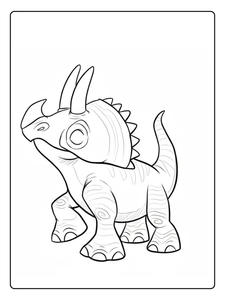 Coloriage Animaux Prehistorique