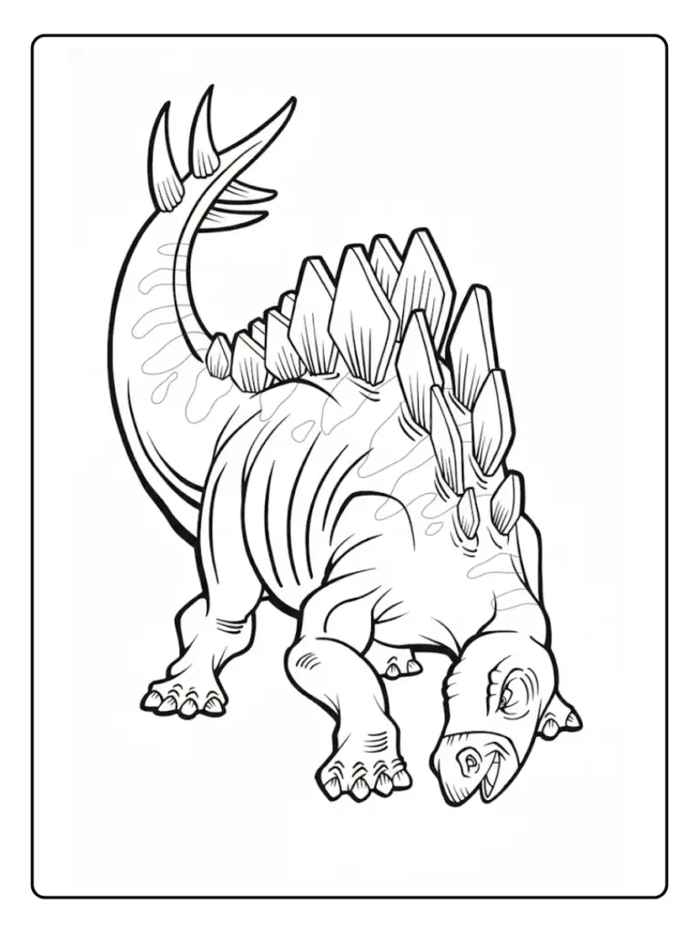 Coloriage Animaux Prehistorique