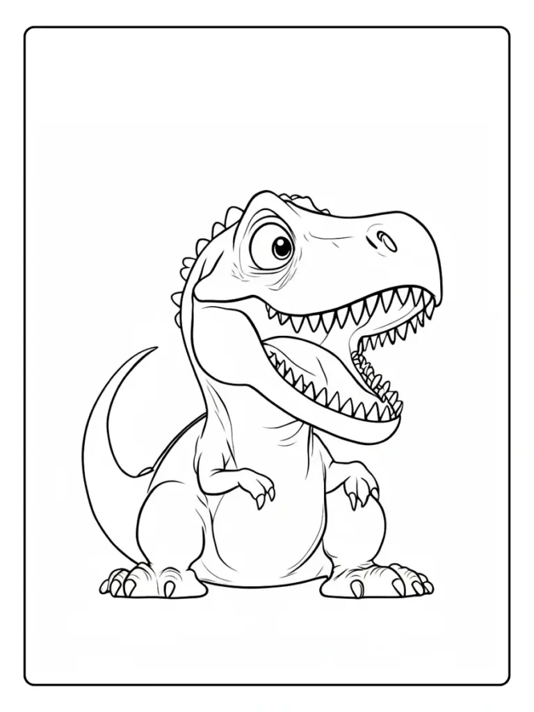 Coloriage Animaux Prehistorique