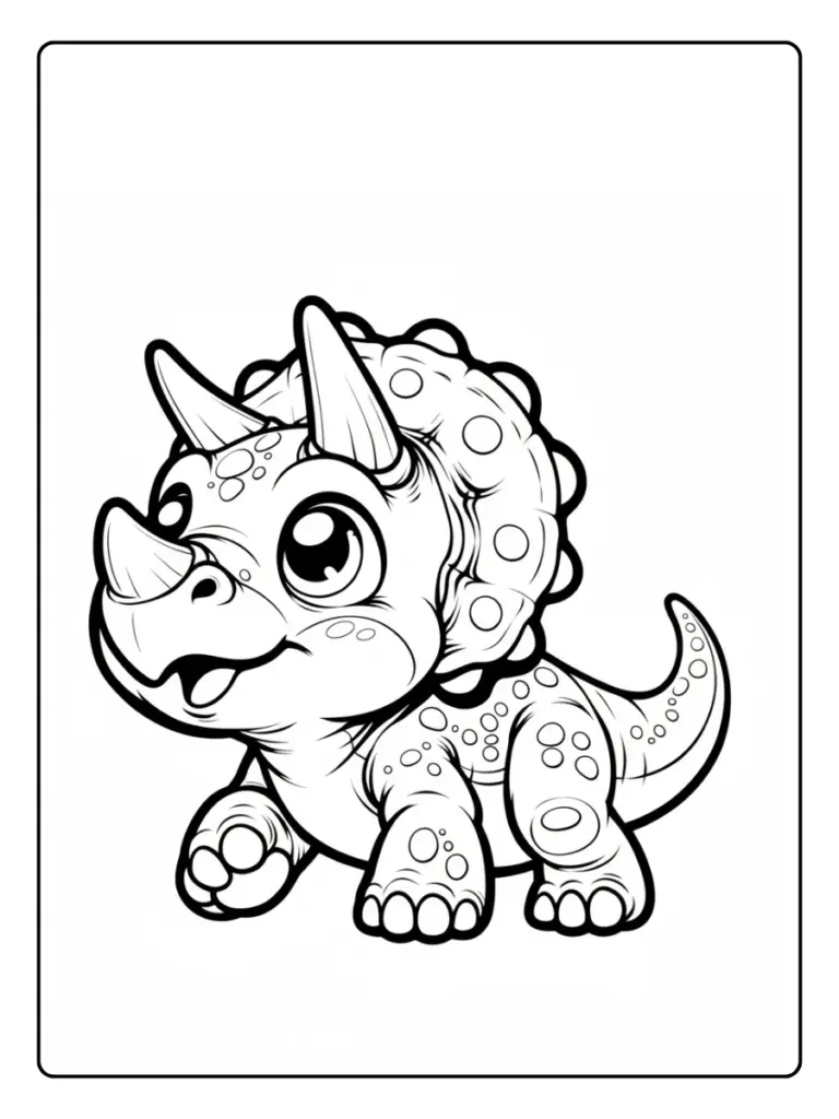 Coloriage Animaux Prehistorique