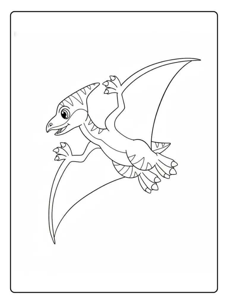 Coloriage Animaux Prehistorique