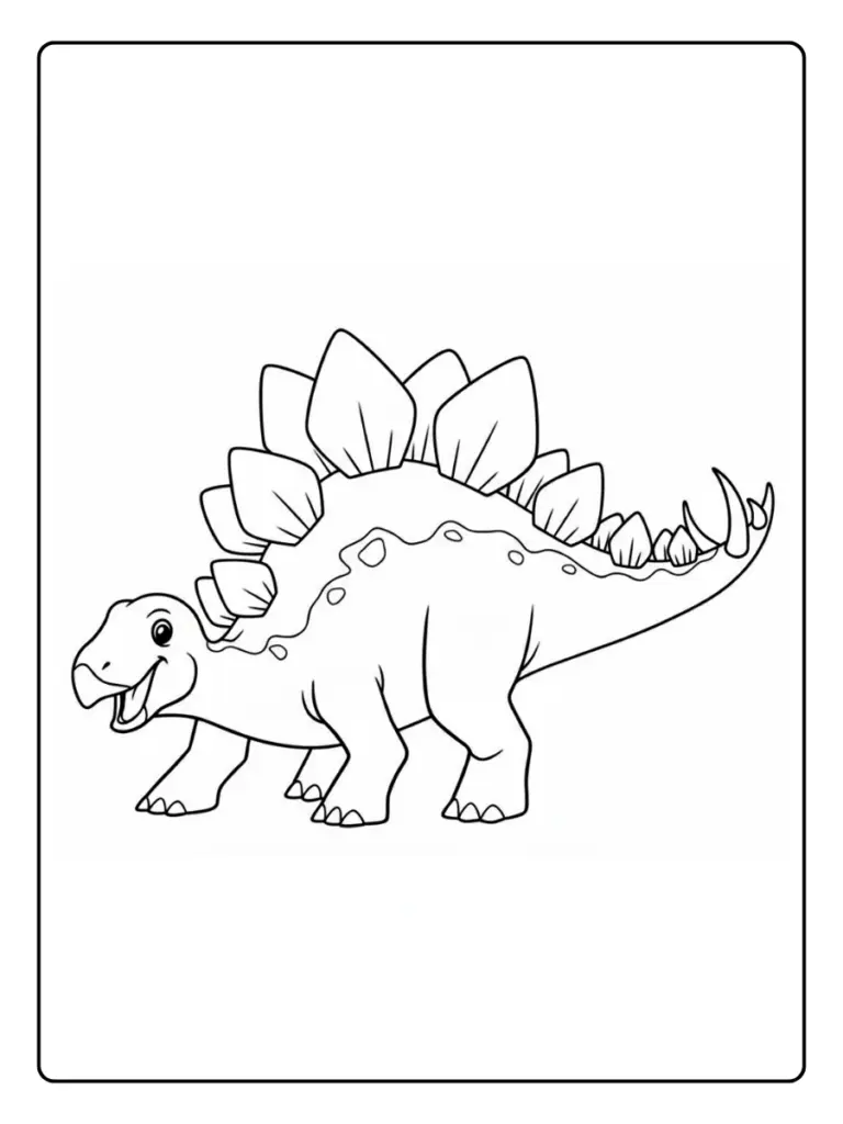 Coloriage Animaux Prehistorique