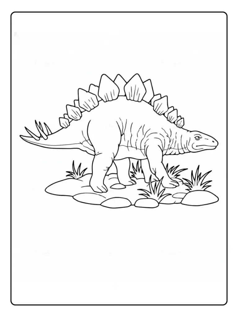 Coloriage Animaux Prehistorique