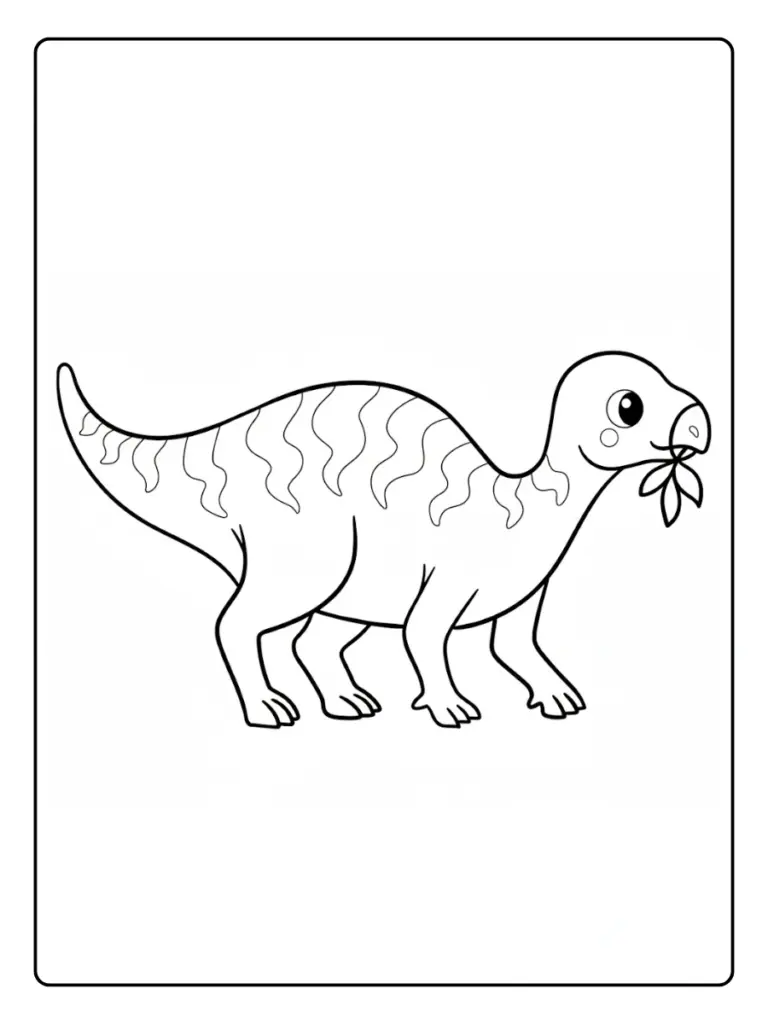 Coloriage Animaux Prehistorique