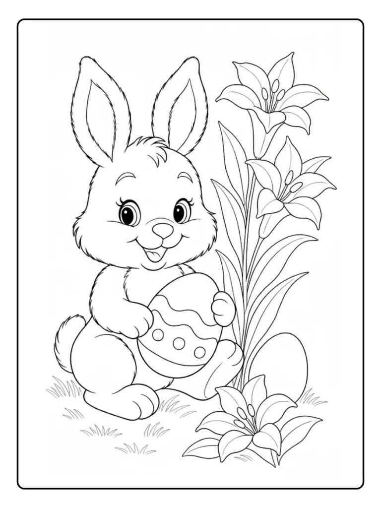 Coloriage Animaux Printemps