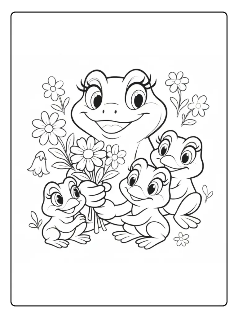 Coloriage Animaux Printemps