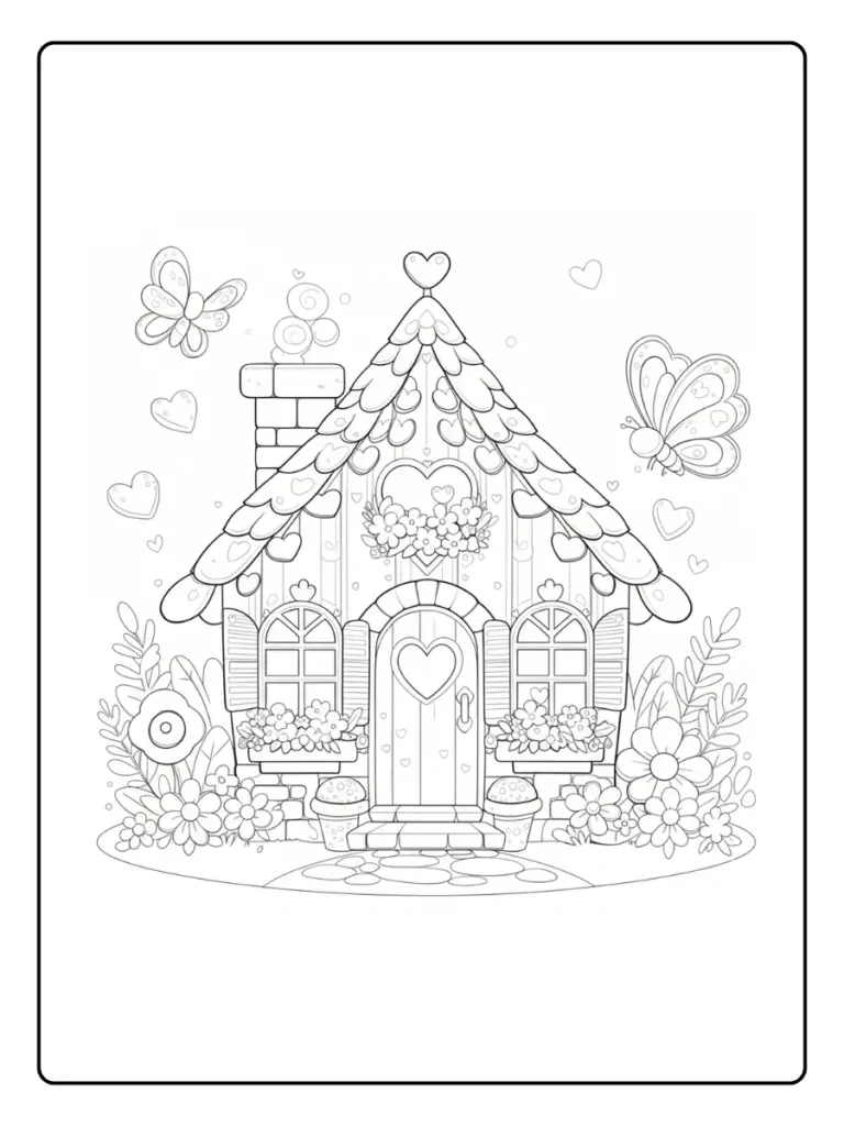 Coloriage Chateau Princesse