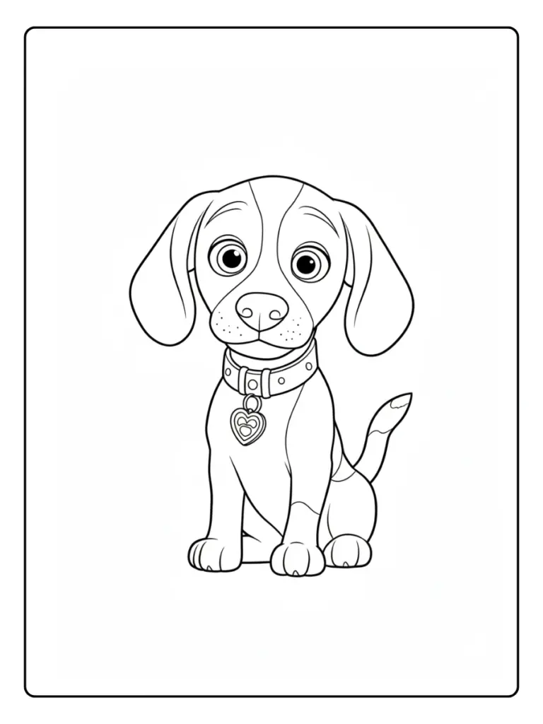 Coloriage Des Animaux Domestiques