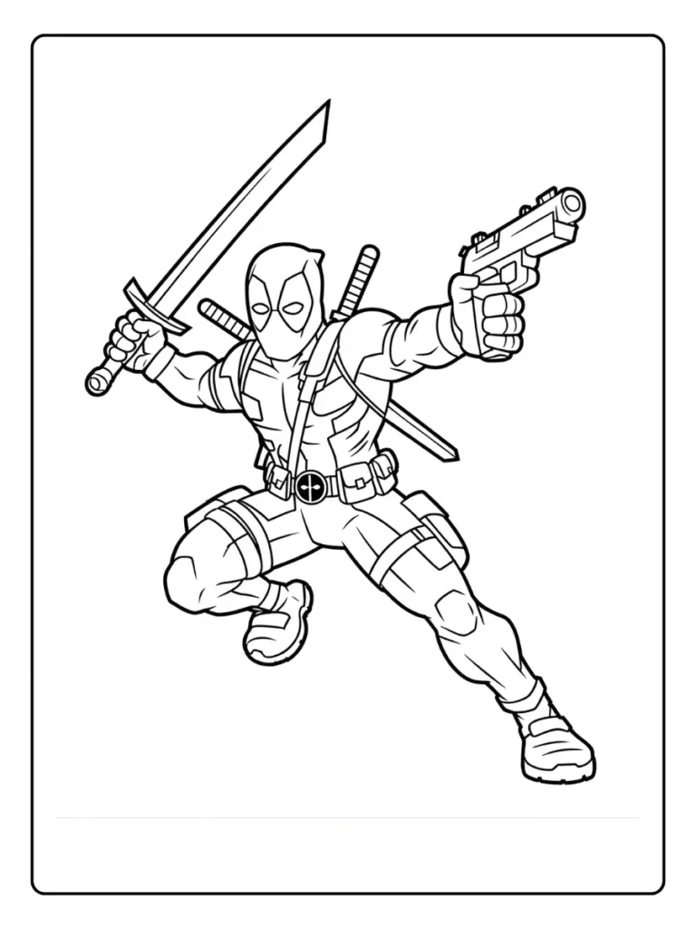 Coloriage Marvel Avengers