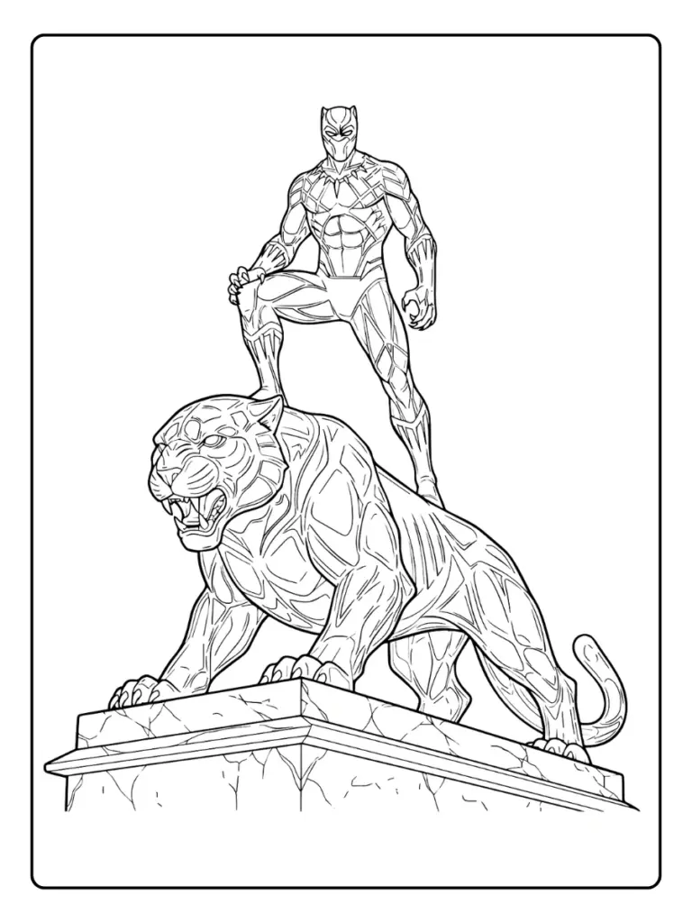 Coloriage Marvel Avengers