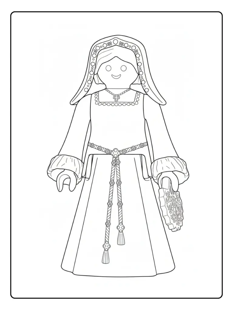 Coloriage Playmobil Princesse