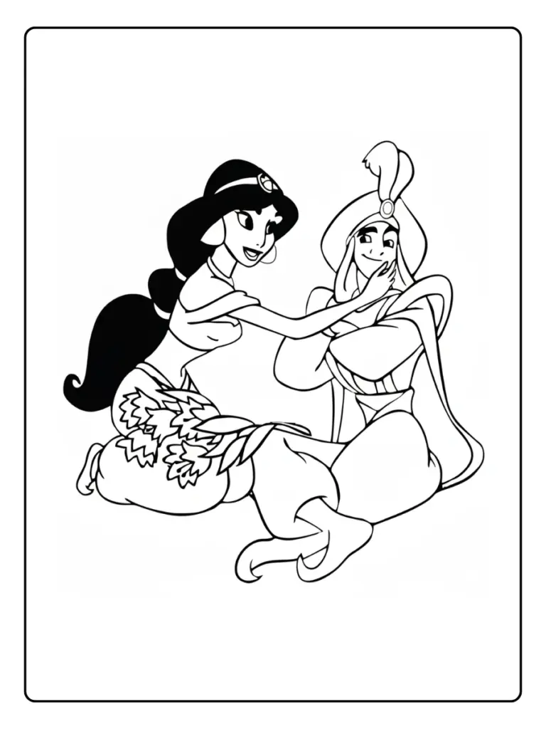 Coloriage Prince Et Princesse