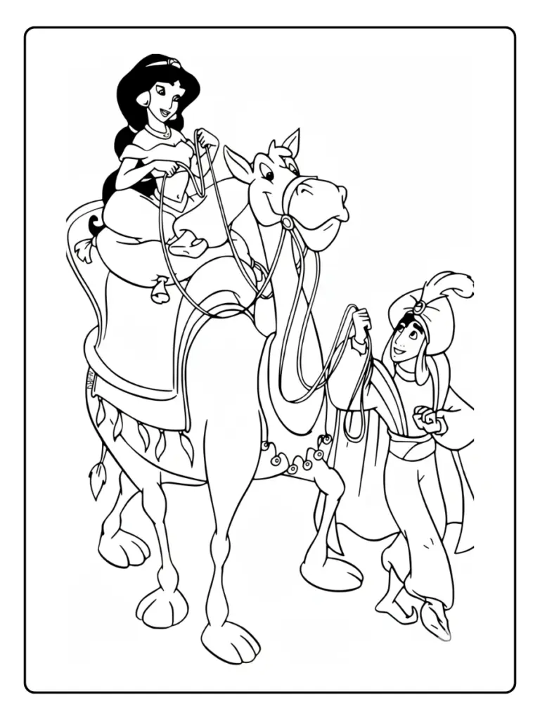 Coloriage Prince Et Princesse