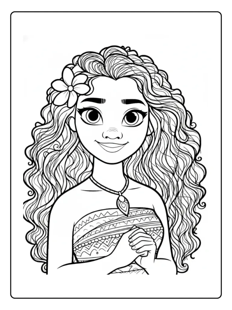 Coloriage Princesse Disney