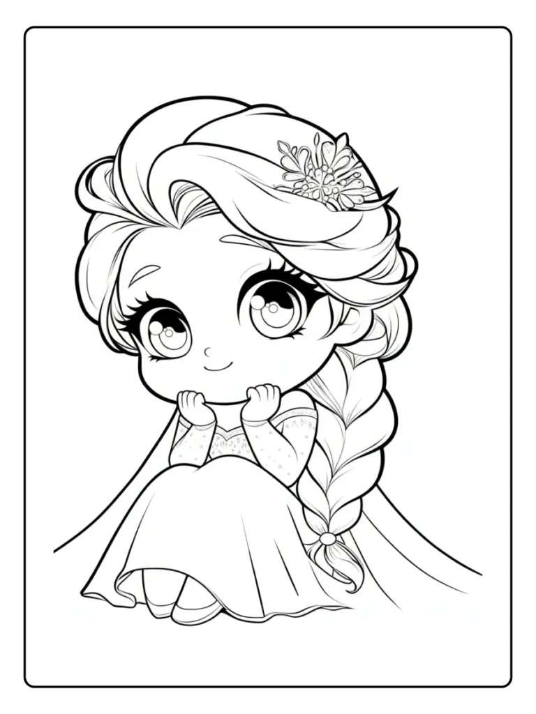 Coloriage Princesse Disney à Imprimer Gratuitement