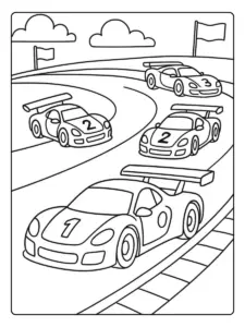 Coloriage Voiture