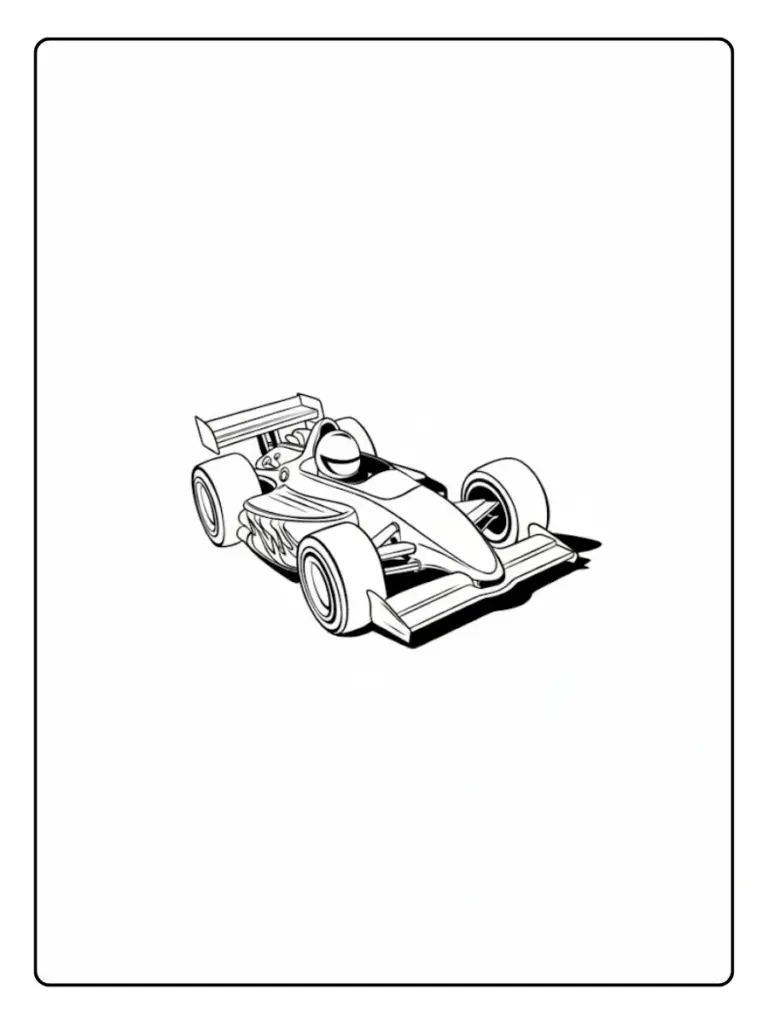 Coloriage Voiture Hot Wheels Gratuit