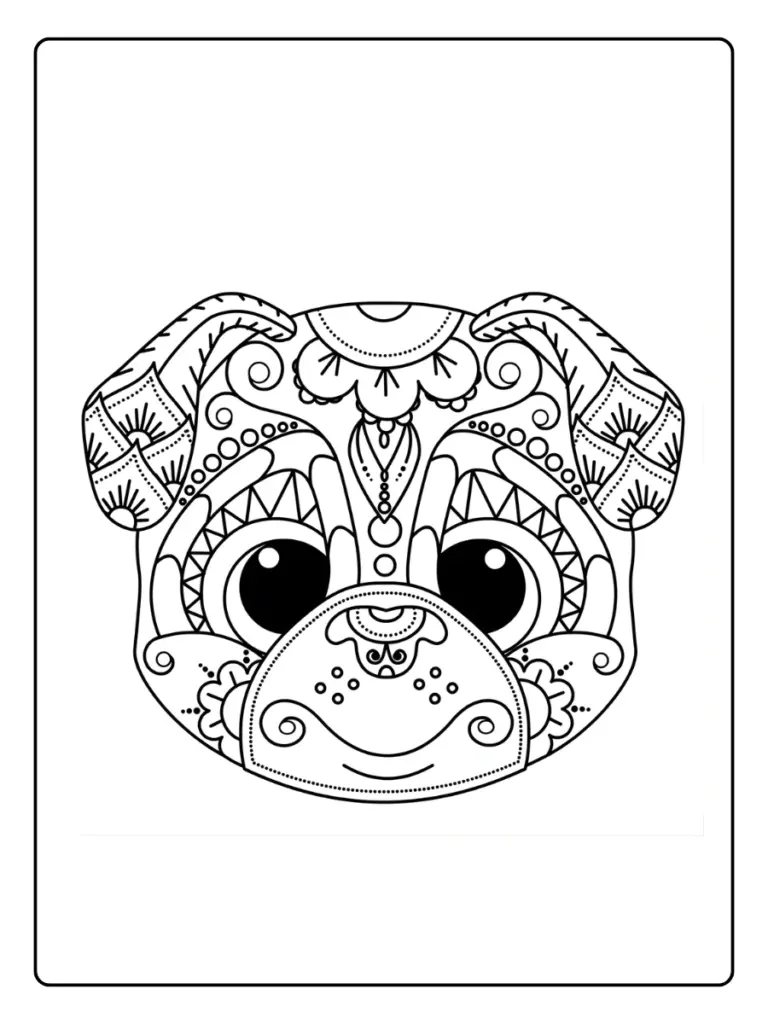 Coloriages Mandala Animaux