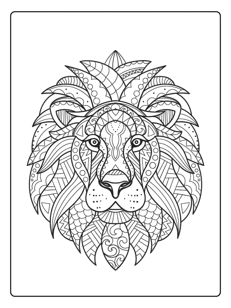 Coloriages Mandala Animaux