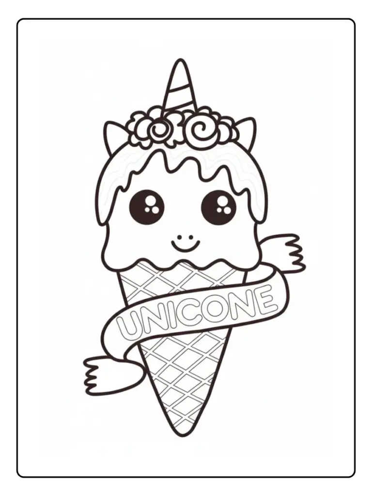 Coloriage Glace Licorne (14)
