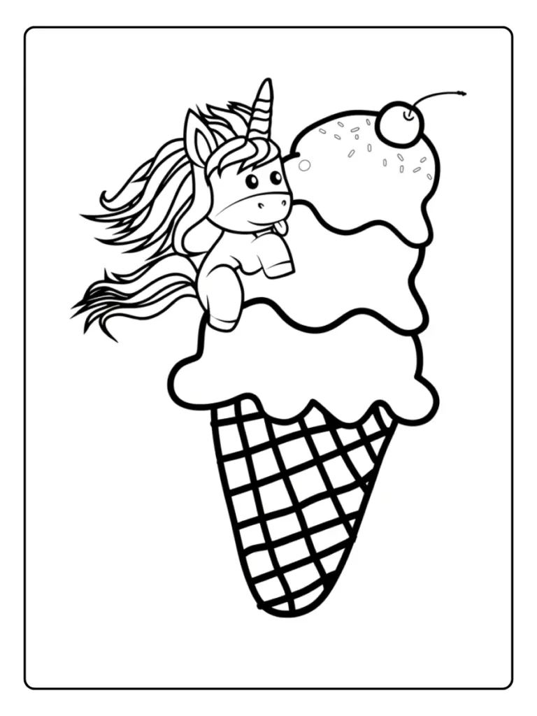 Coloriage Glace Licorne (15)