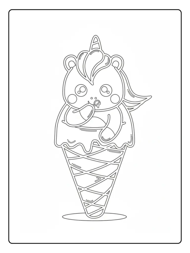 Coloriage Glace Licorne (9)