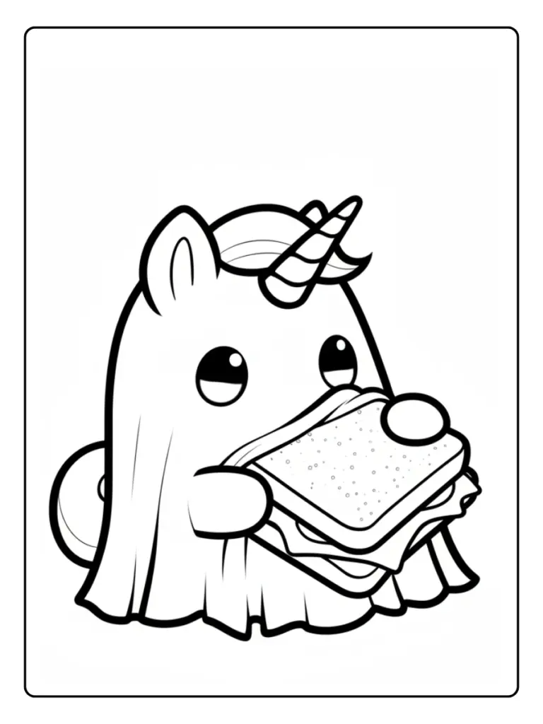 Coloriage Licorne Halloween (6)